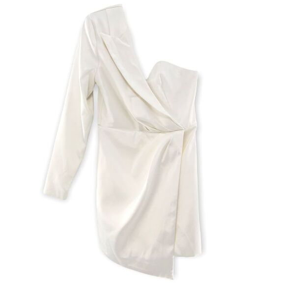 NBD Vanity Mini Dress in White Small - Picture 2 of 10